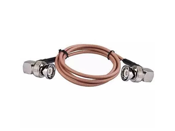 BNC Right Angle Plug Cable Connector Rg142 Jumper Cable for Antenna