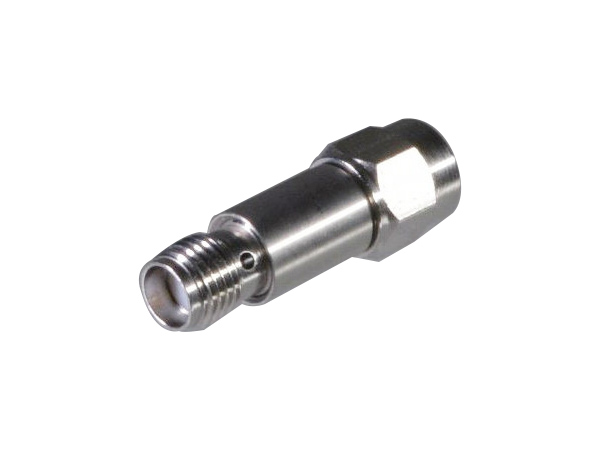 10 dB Fixed Attenuator, SMA Male to SMA Female to 2 Watts up to 18 GHz